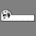 6" Ruler W/ Irish Setter Face